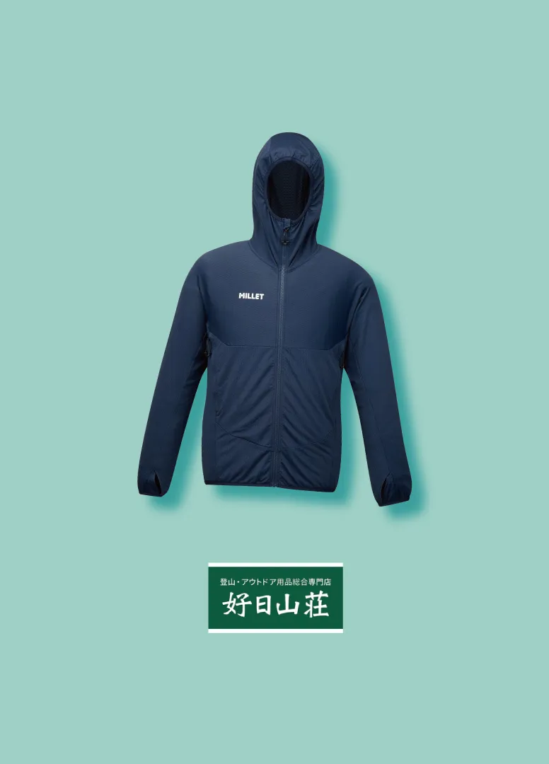 ［MILLET］ソルメッシュ フーディ